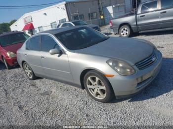  Salvage INFINITI G35