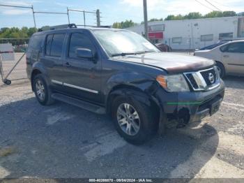  Salvage Nissan Pathfinder