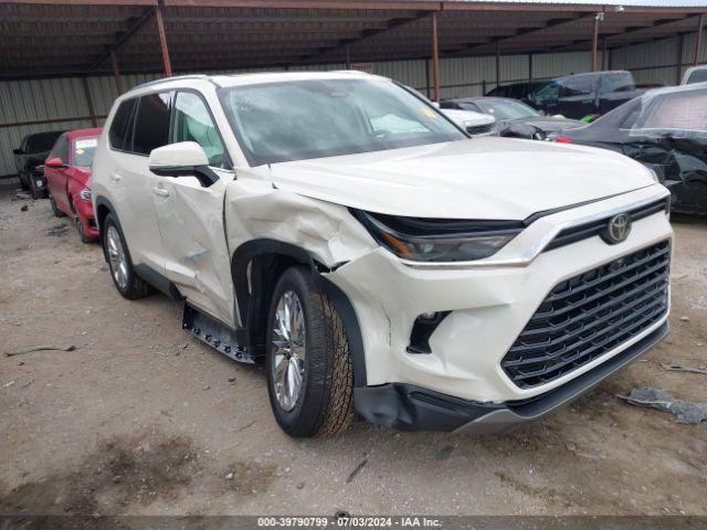  Salvage Toyota Grand Highlander