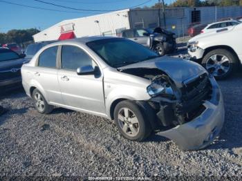  Salvage Chevrolet Aveo