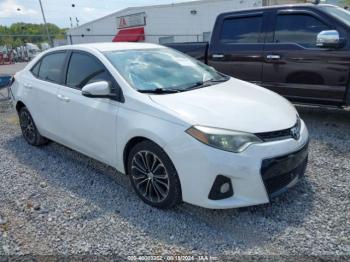  Salvage Toyota Corolla