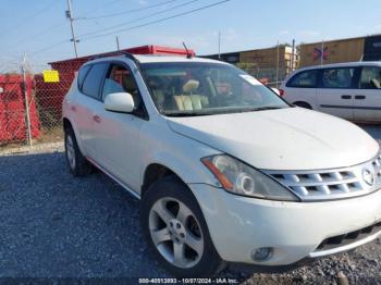  Salvage Nissan Murano