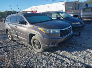  Salvage Toyota Highlander