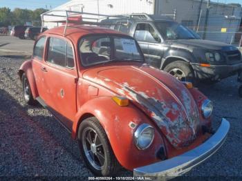  Salvage Volkswagon Beetle