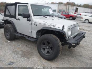  Salvage Jeep Wrangler