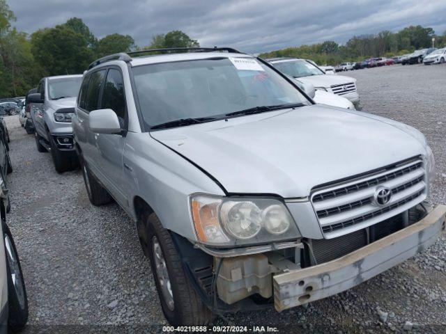  Salvage Toyota Highlander