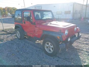  Salvage Jeep Wrangler