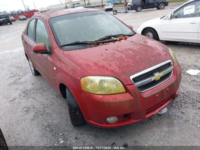  Salvage Chevrolet Aveo