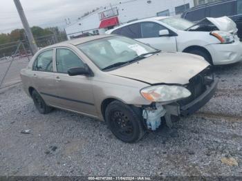  Salvage Toyota Corolla