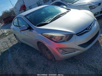  Salvage Hyundai ELANTRA