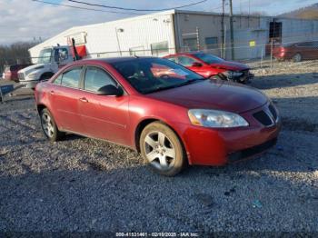  Salvage Pontiac G6