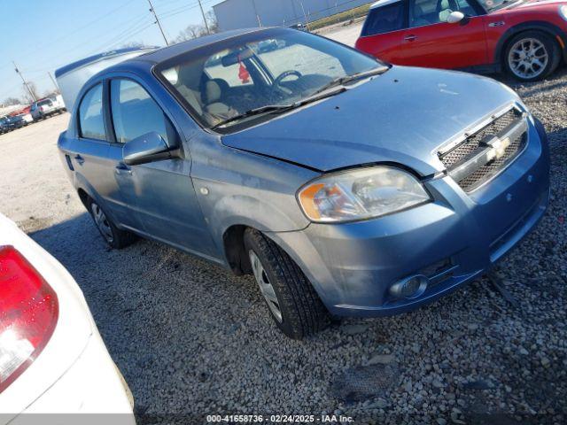  Salvage Chevrolet Aveo