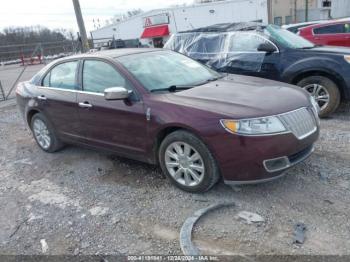  Salvage Lincoln MKZ