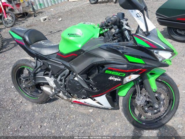  Salvage Kawasaki Ex650