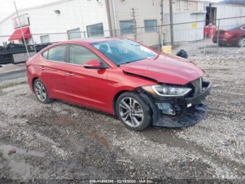  Salvage Hyundai ELANTRA