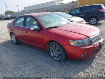  Salvage Lincoln MKZ