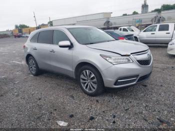  Salvage Acura MDX