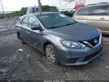  Salvage Nissan Sentra