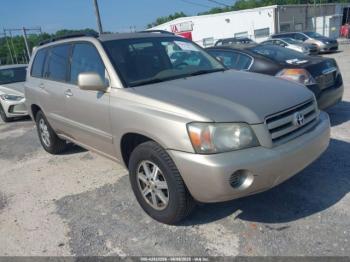  Salvage Toyota Highlander