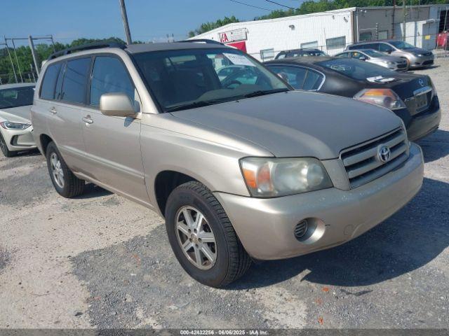  Salvage Toyota Highlander