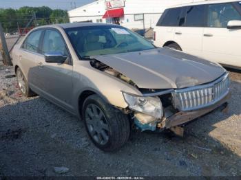 Salvage Lincoln MKZ