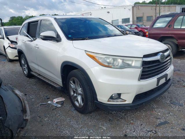  Salvage Toyota Highlander