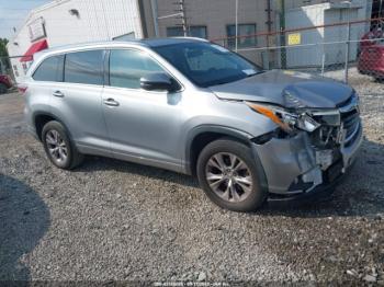  Salvage Toyota Highlander