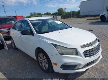  Salvage Chevrolet Cruze