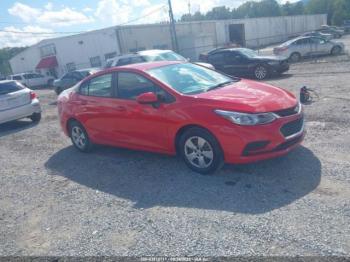  Salvage Chevrolet Cruze
