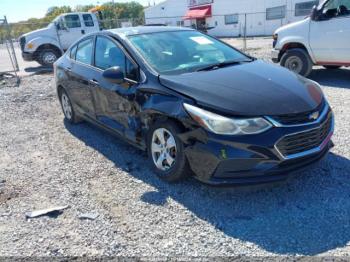  Salvage Chevrolet Cruze