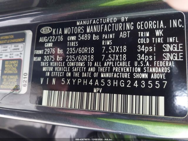 Kia Sorento 3.3l Ex Image 7