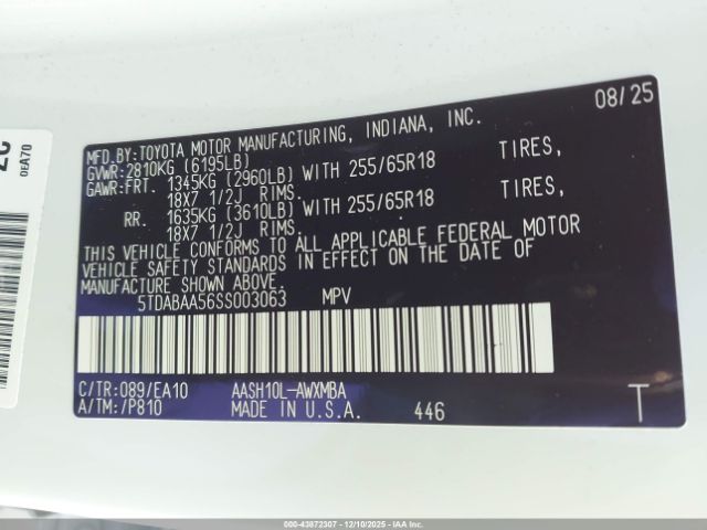 Toyota Grand Highlander Hybrid Xle Image 8