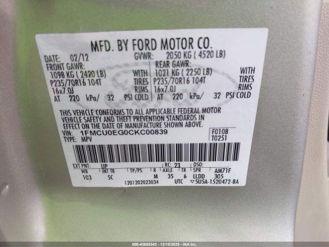 Ford Escape Limited Image 20