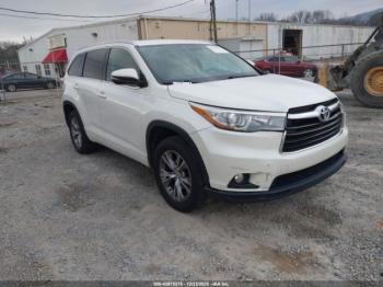  Salvage Toyota Highlander