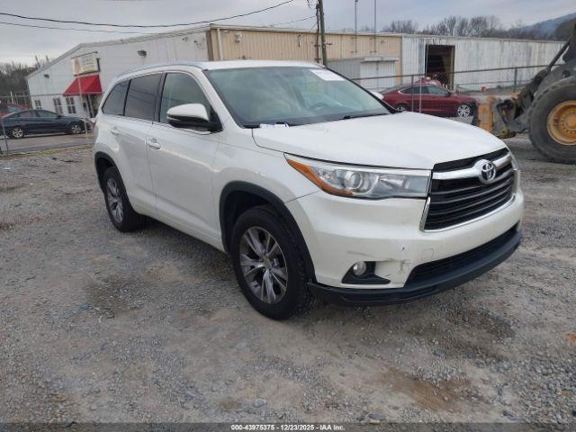  Salvage Toyota Highlander