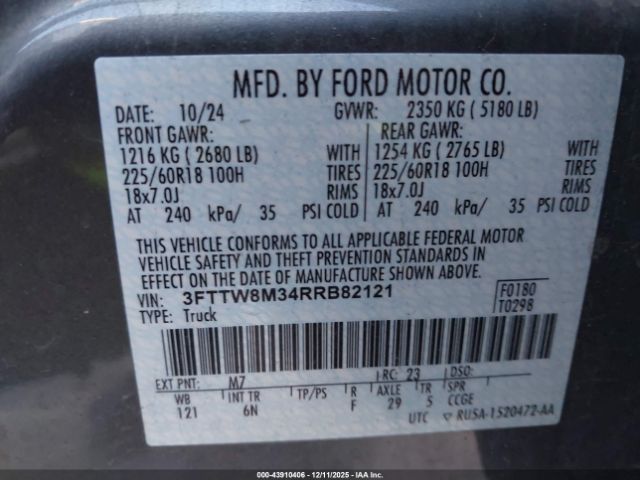 Ford Maverick Lariat Image 8