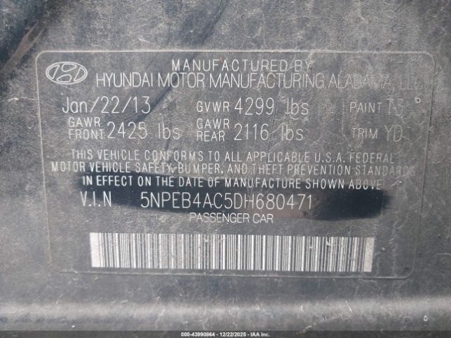 Hyundai SONATA Gls Image 8